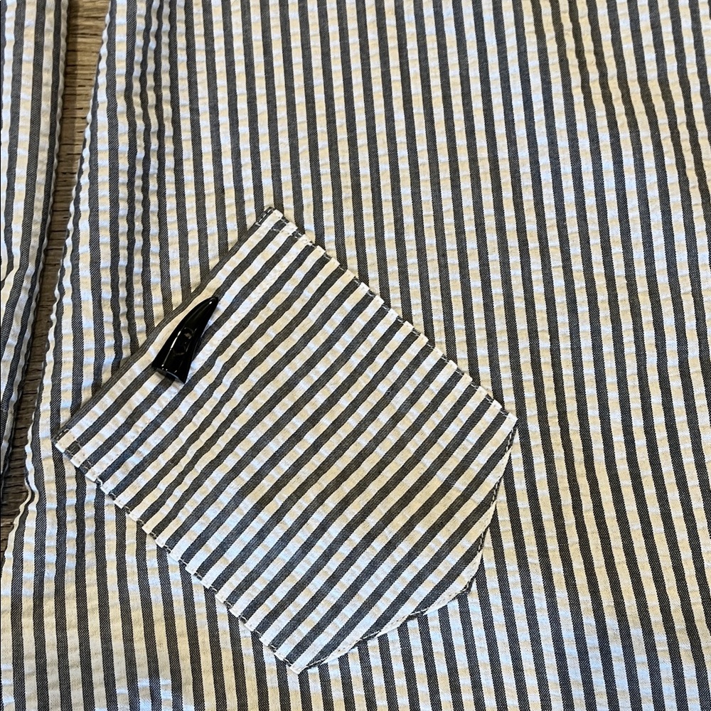 Ali Miles Striped Tunic Size L - Picture 5 of 7